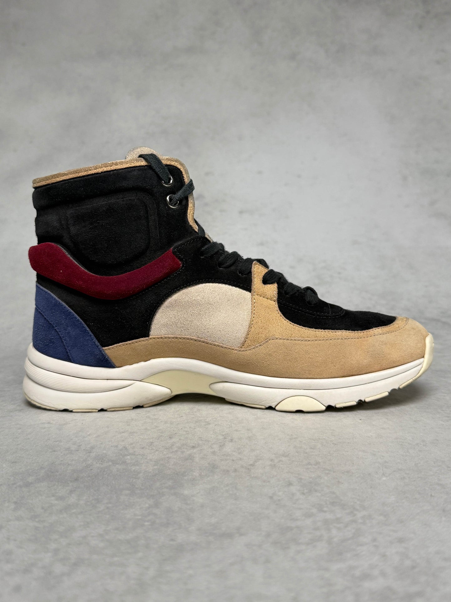 Chanel Runner High-Top Suede Multicolor (42)