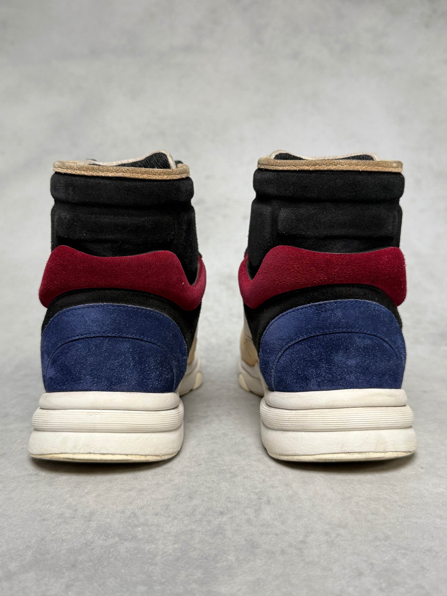 Chanel Runner High-Top Suede Multicolor (42)