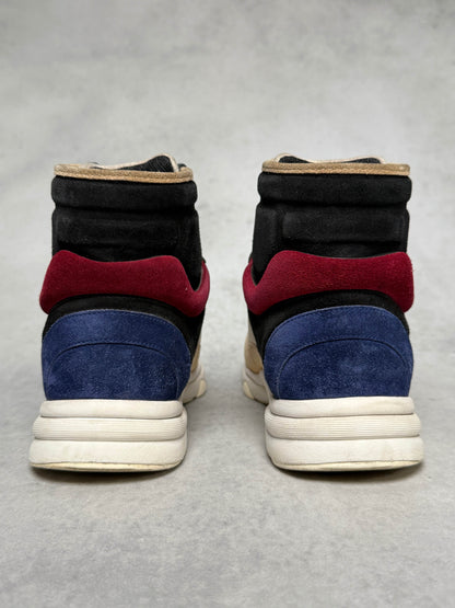 Chanel Runner High-Top Suede Multicolor (42)