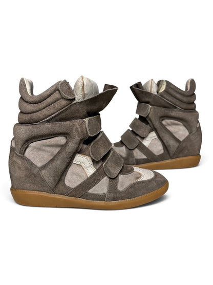 Isabel Marant Bekett Wedge Sneaker (37)