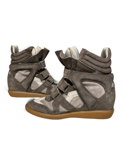 Isabel Marant Bekett Wedge Sneaker (37)