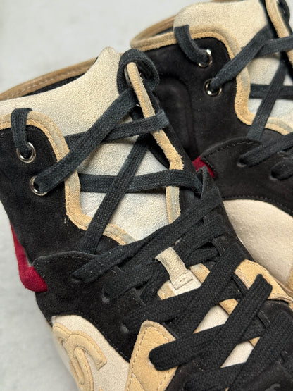 Chanel Runner High-Top Suede Multicolor (42)