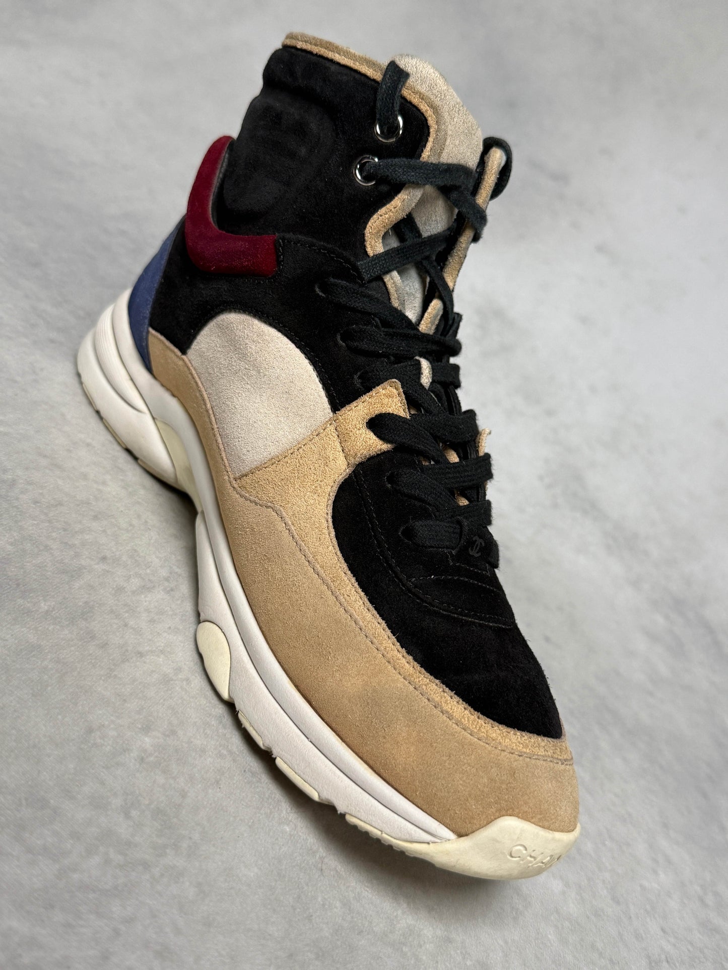 Chanel Runner High-Top Suede Multicolor (42)