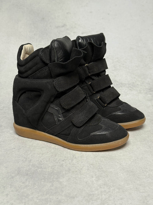 Isabel Marant Bekett Wedge Sneaker Black (37)