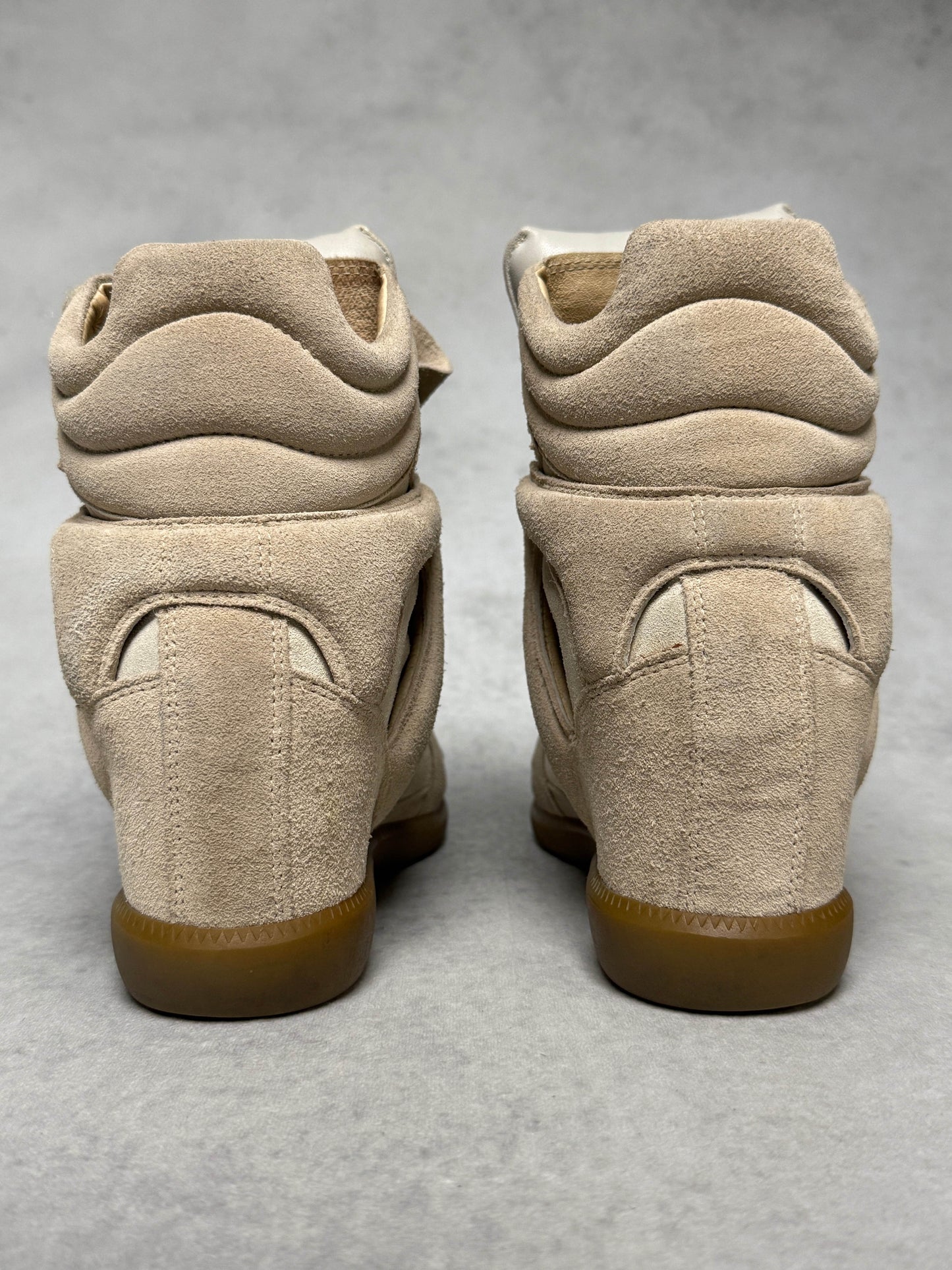 Isabel Marant Bekett Wedge Sneaker Beige/White (40)