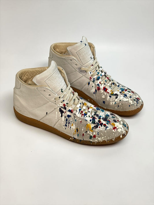 Maison Margiela Hightop GATs Paint Splatter 2012 (43)