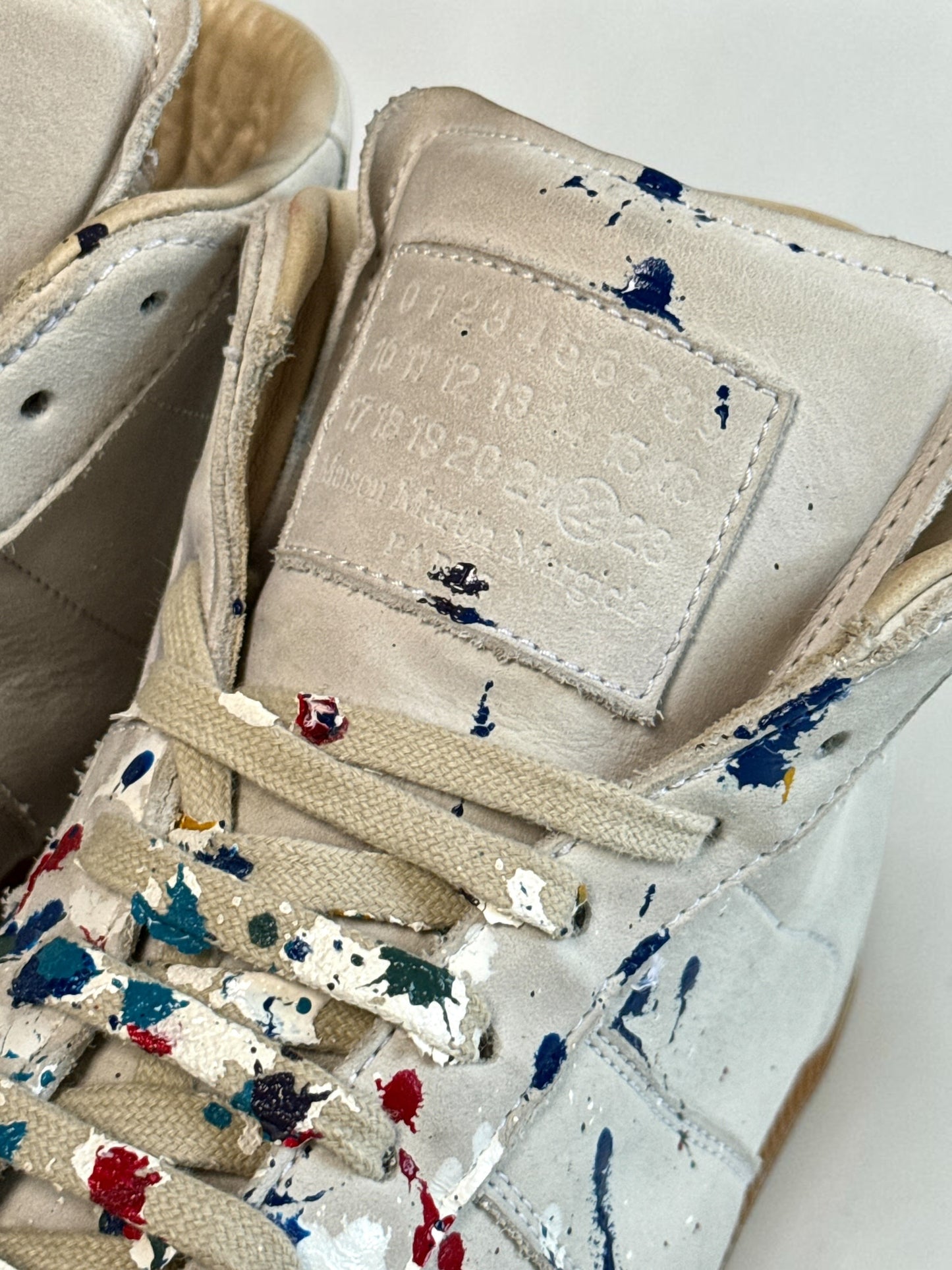 Maison Margiela Hightop GATs Paint Splatter 2012 (43)