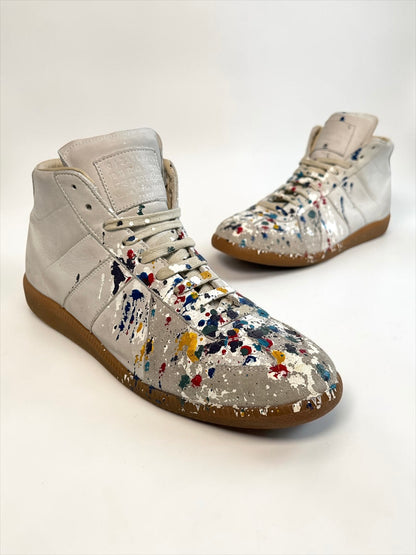 Maison Margiela Hightop GATs Paint Splatter 2012 (43)