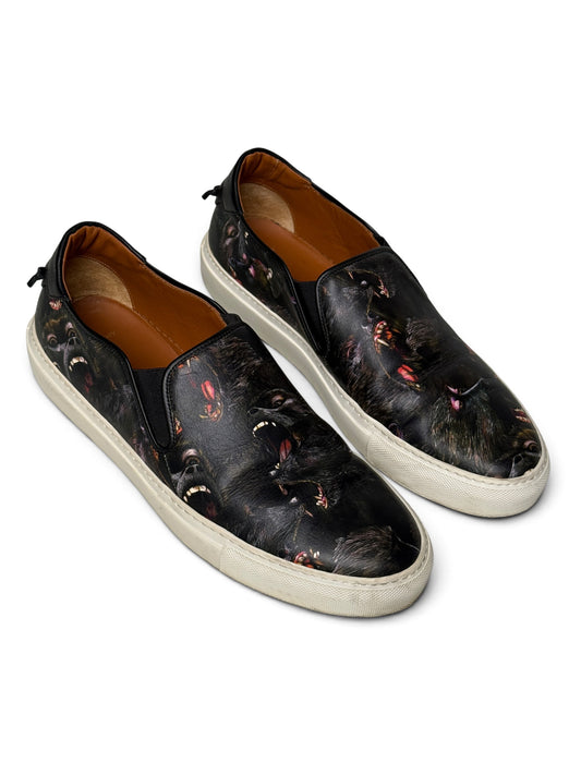 Givenchy FW2016 Monkey Brothers Leather Slip-Ons (44)