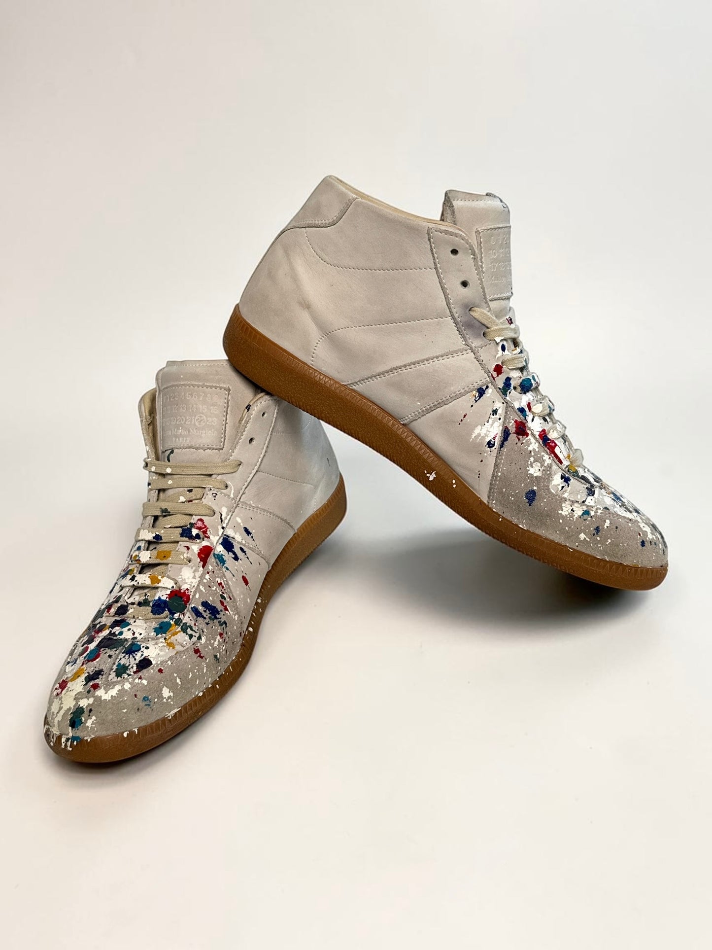 Maison Margiela Hightop GATs Paint Splatter 2012 (43)