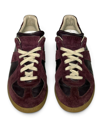 Maison Margiela GATs Burgundy (37)