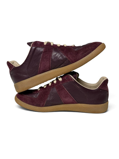 Maison Margiela GATs Burgundy (37)