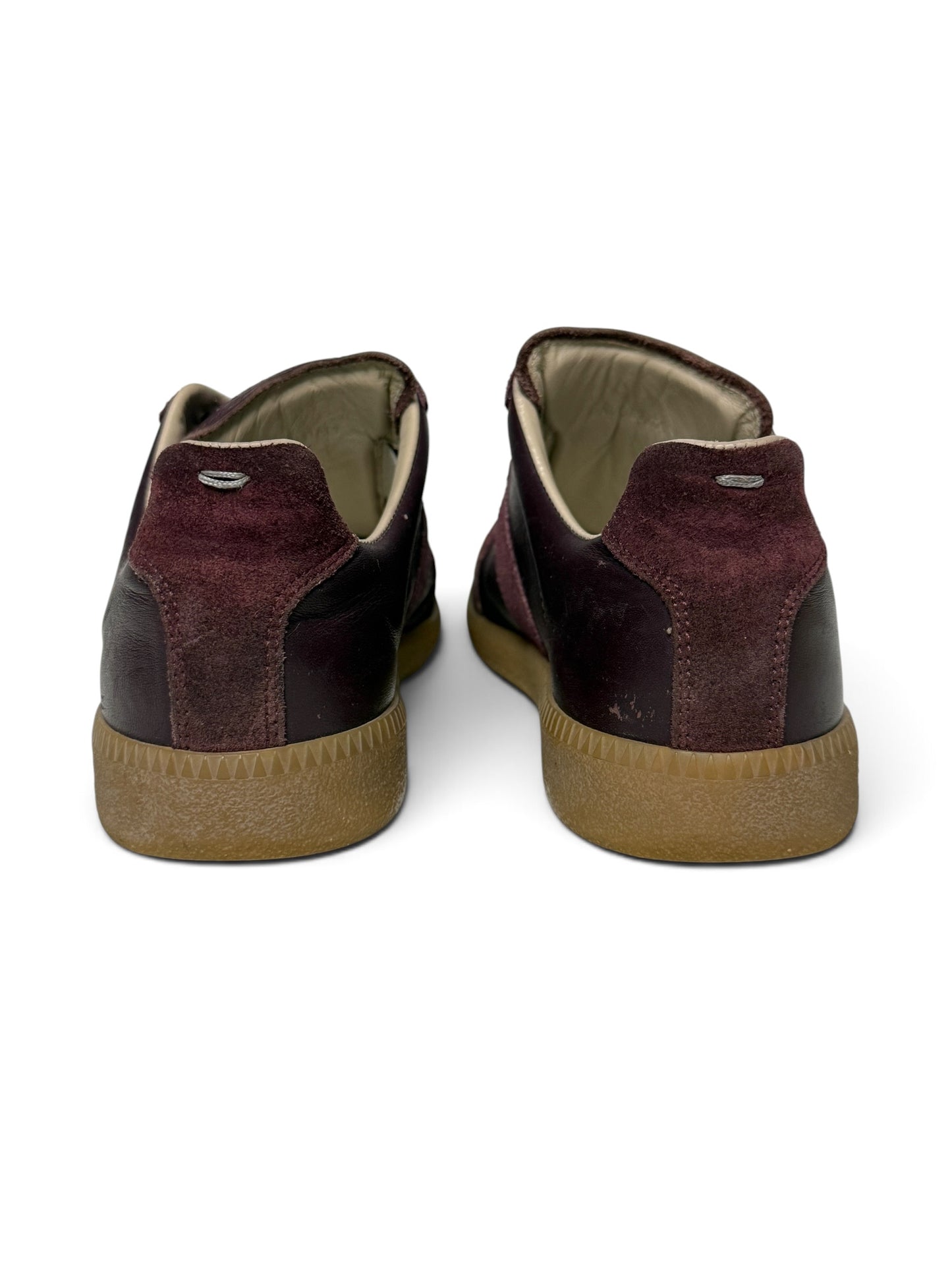 Maison Margiela GATs Burgundy (37)