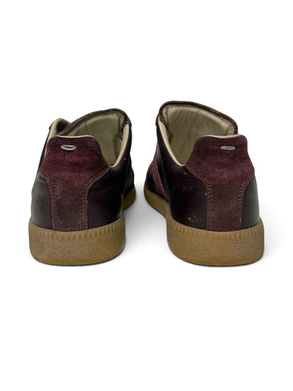 Maison Margiela GATs Burgundy (37)
