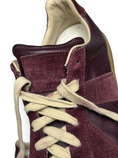 Maison Margiela GATs Burgundy (37)