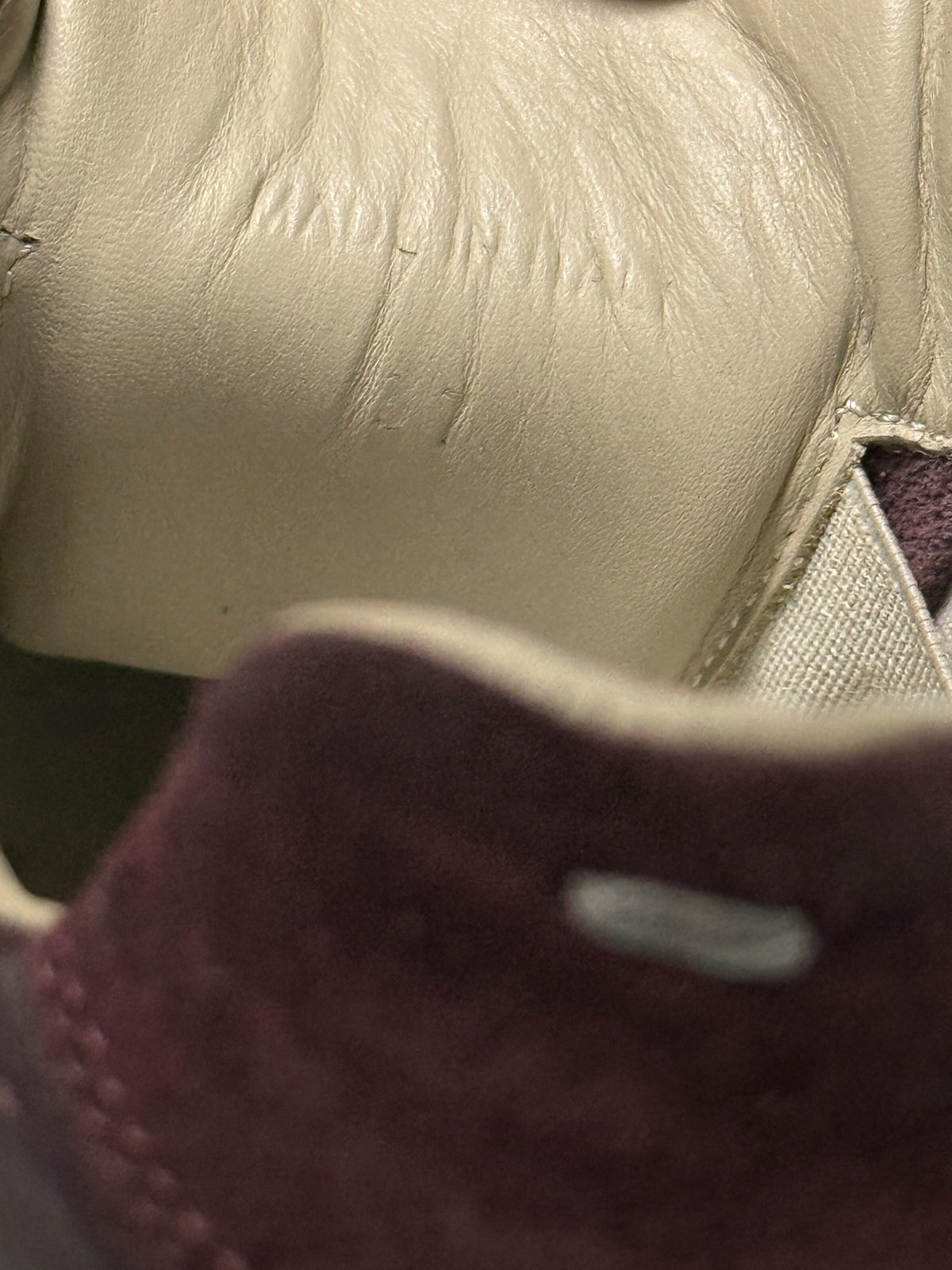 Maison Margiela GATs Burgundy (37)