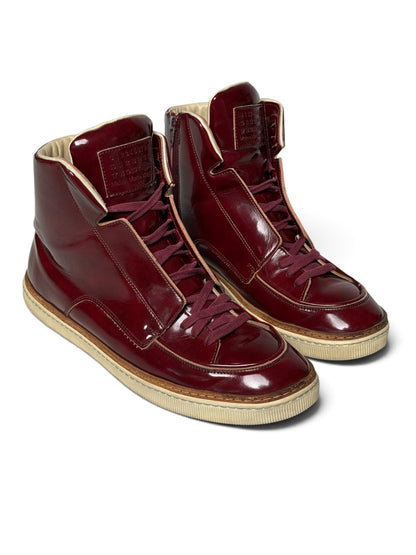 Maison Margiela 2012 Patent Leather High-Tops (44)