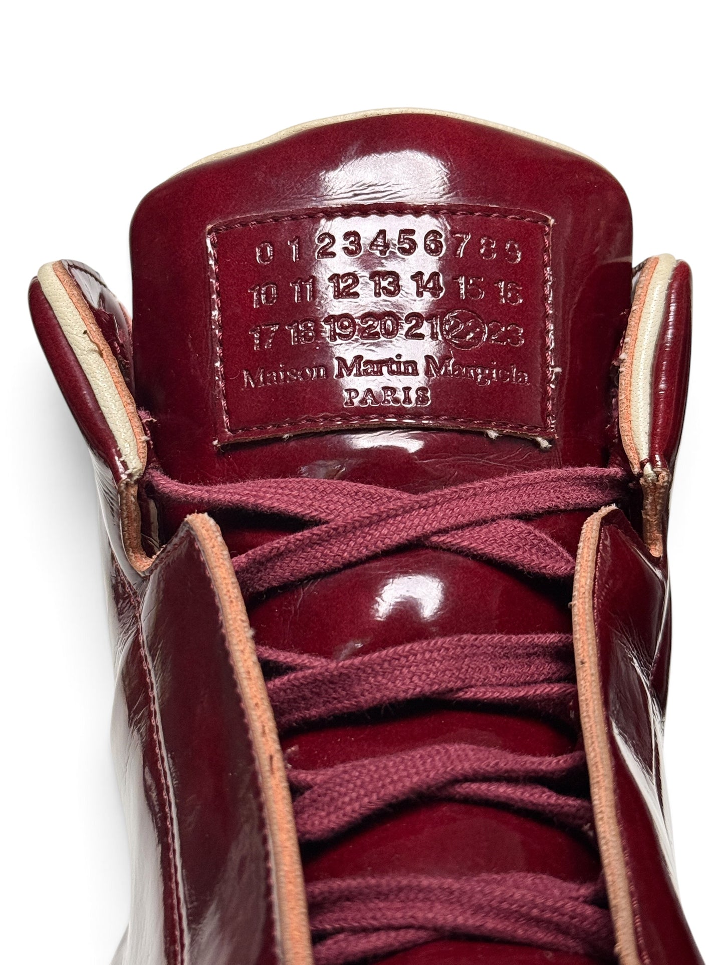 Maison Margiela 2012 Patent Leather High-Tops (44)