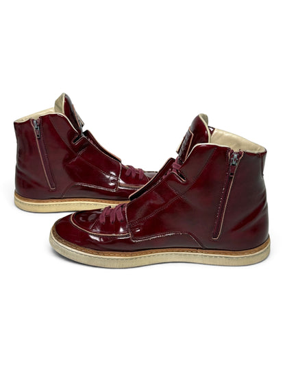 Maison Margiela 2012 Patent Leather High-Tops (44)