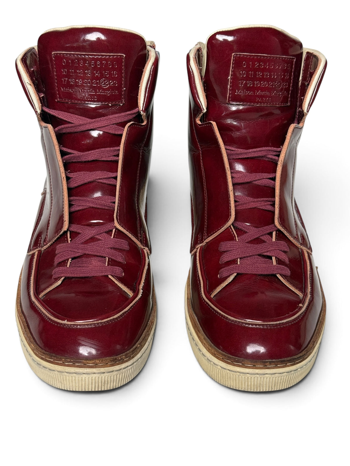 Maison Margiela 2012 Patent Leather High-Tops (44)