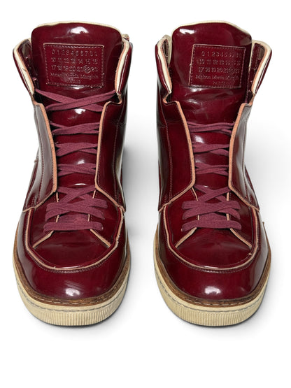 Maison Margiela 2012 Patent Leather High-Tops (44)