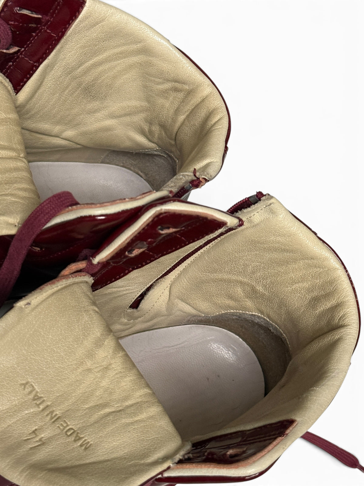 Maison Margiela 2012 Patent Leather High-Tops (44)
