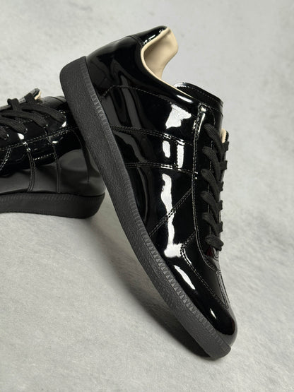 Maison Margiela Replica Low Black Patent Leather (41)