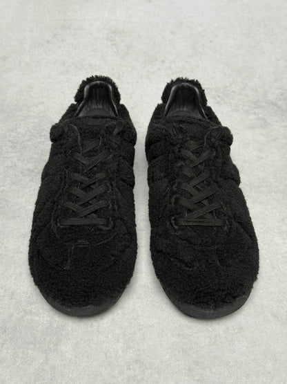 Maison Margiela Replica Black Faux Shearling GATs (43)