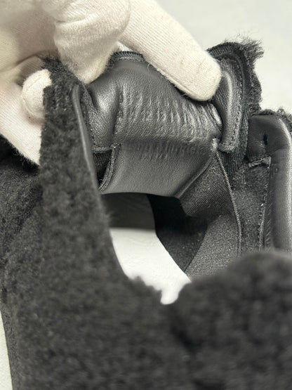 Maison Margiela Replica Black Faux Shearling GATs (43)