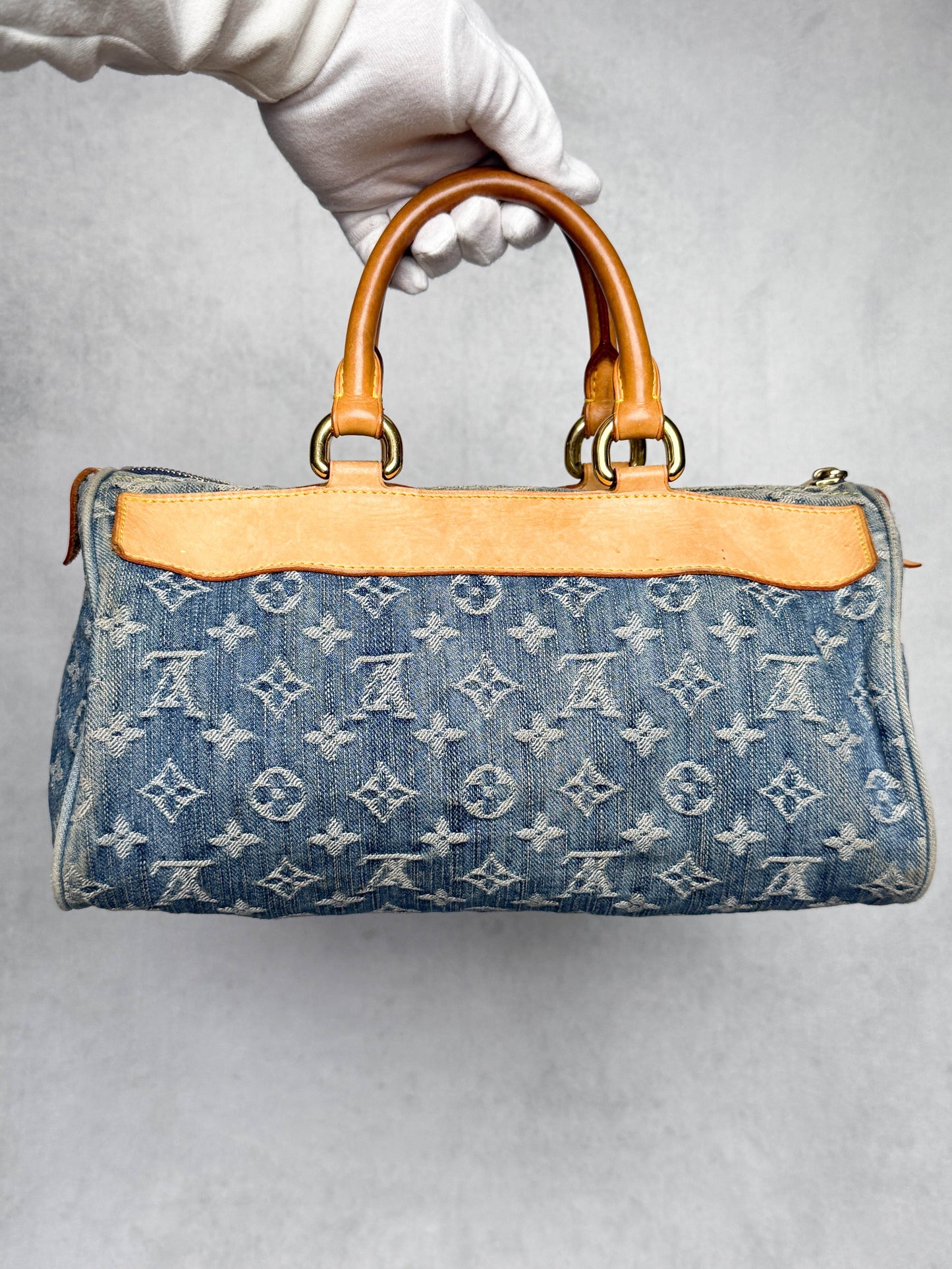 Louis Vuitton Speedy Neo Denim Bag