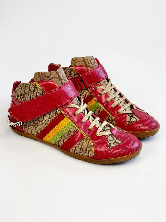 FW2004 Dior Rasta Chain Sneakers (37.5)