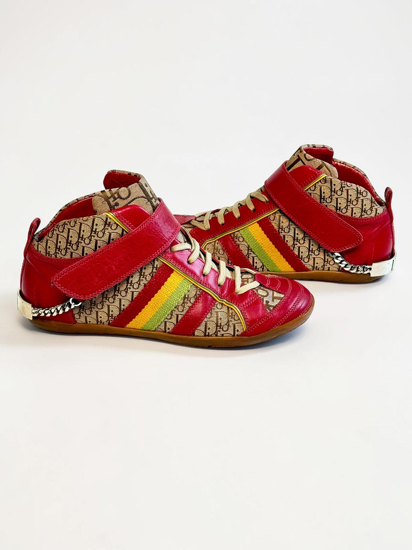 FW2004 Dior Rasta Chain Sneakers (37.5)