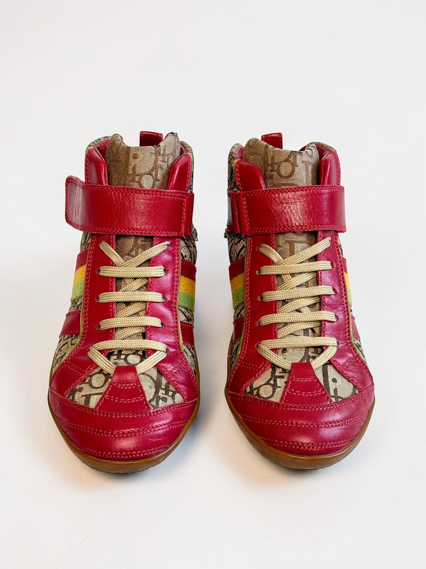 FW2004 Dior Rasta Chain Sneakers (37.5)