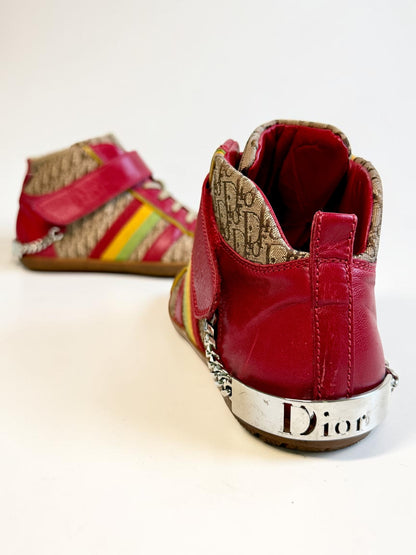 FW2004 Dior Rasta Chain Sneakers (37.5)