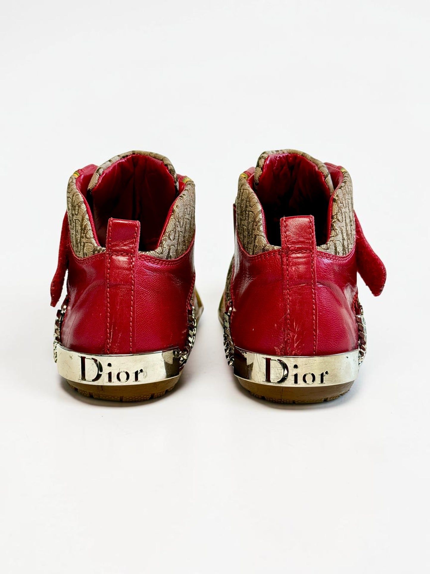 FW2004 Dior Rasta Chain Sneakers (37.5)