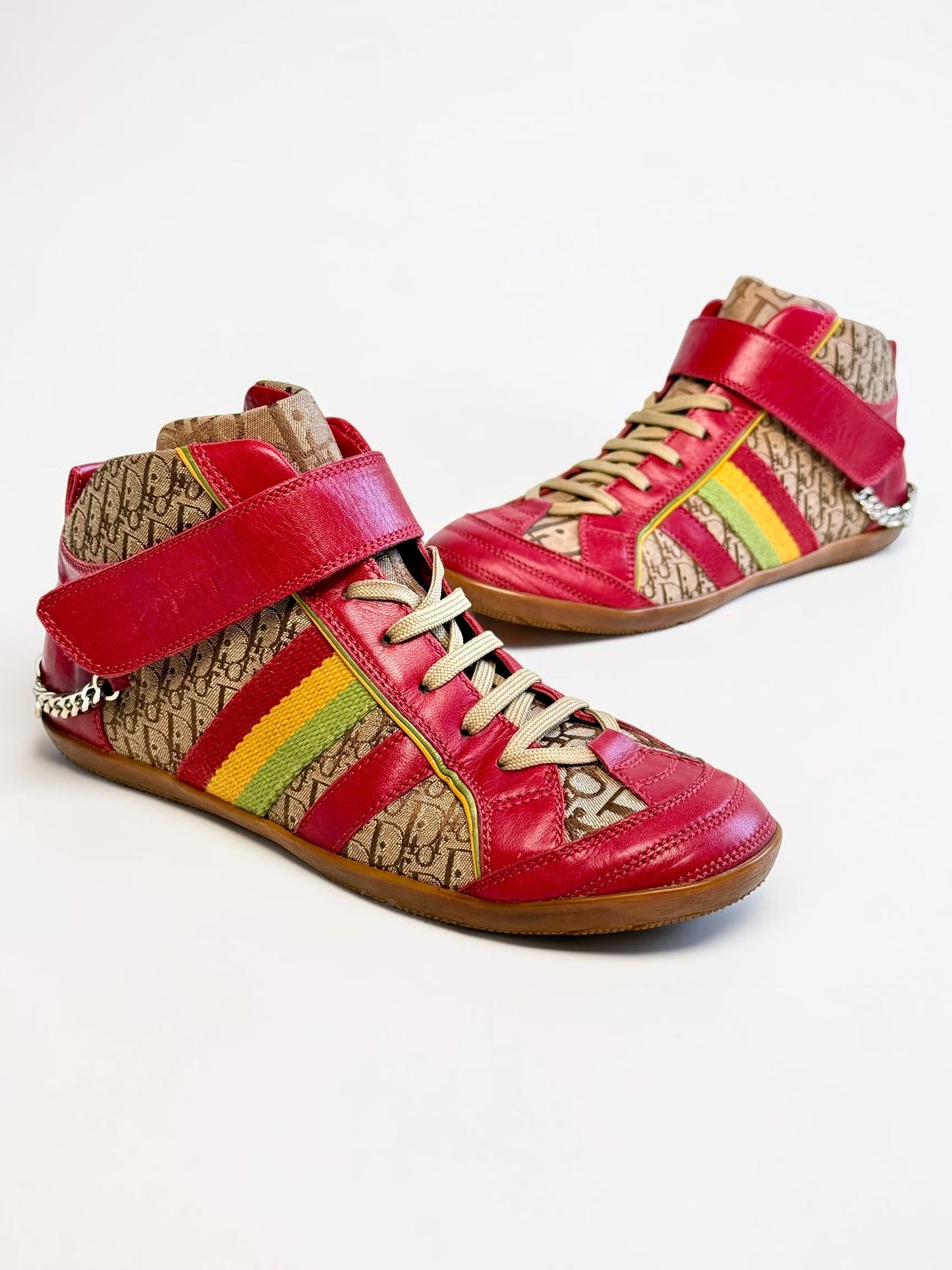 FW2004 Dior Rasta Chain Sneakers (37.5)
