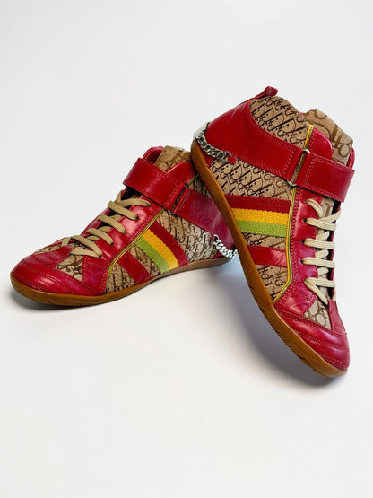 FW2004 Dior Rasta Chain Sneakers (37.5)