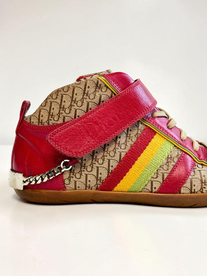 FW2004 Dior Rasta Chain Sneakers (37.5)