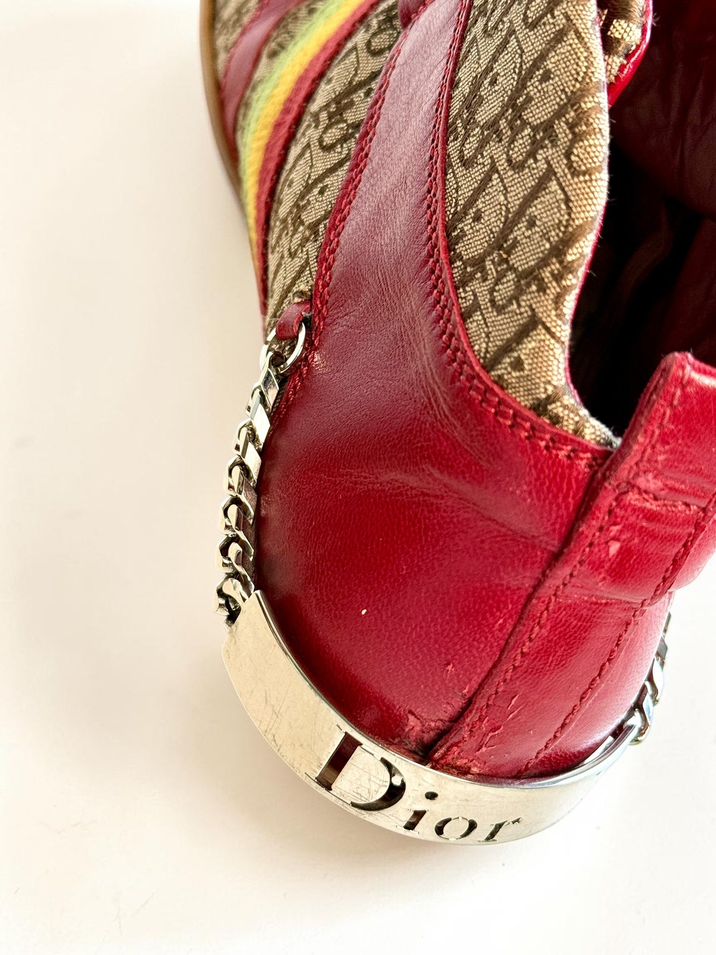 FW2004 Dior Rasta Chain Sneakers (37.5)