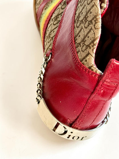 FW2004 Dior Rasta Chain Sneakers (37.5)