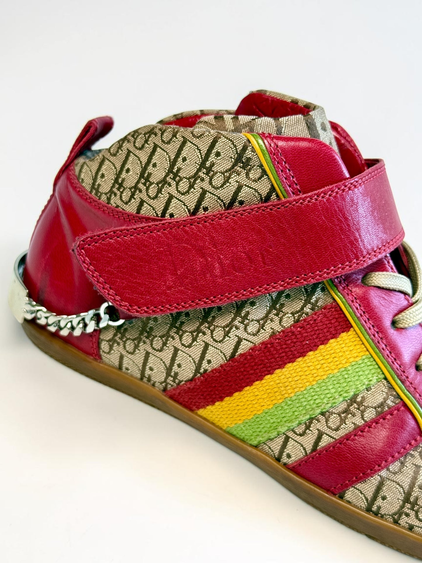 FW2004 Dior Rasta Chain Sneakers (37.5)