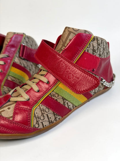 FW2004 Dior Rasta Chain Sneakers (37.5)