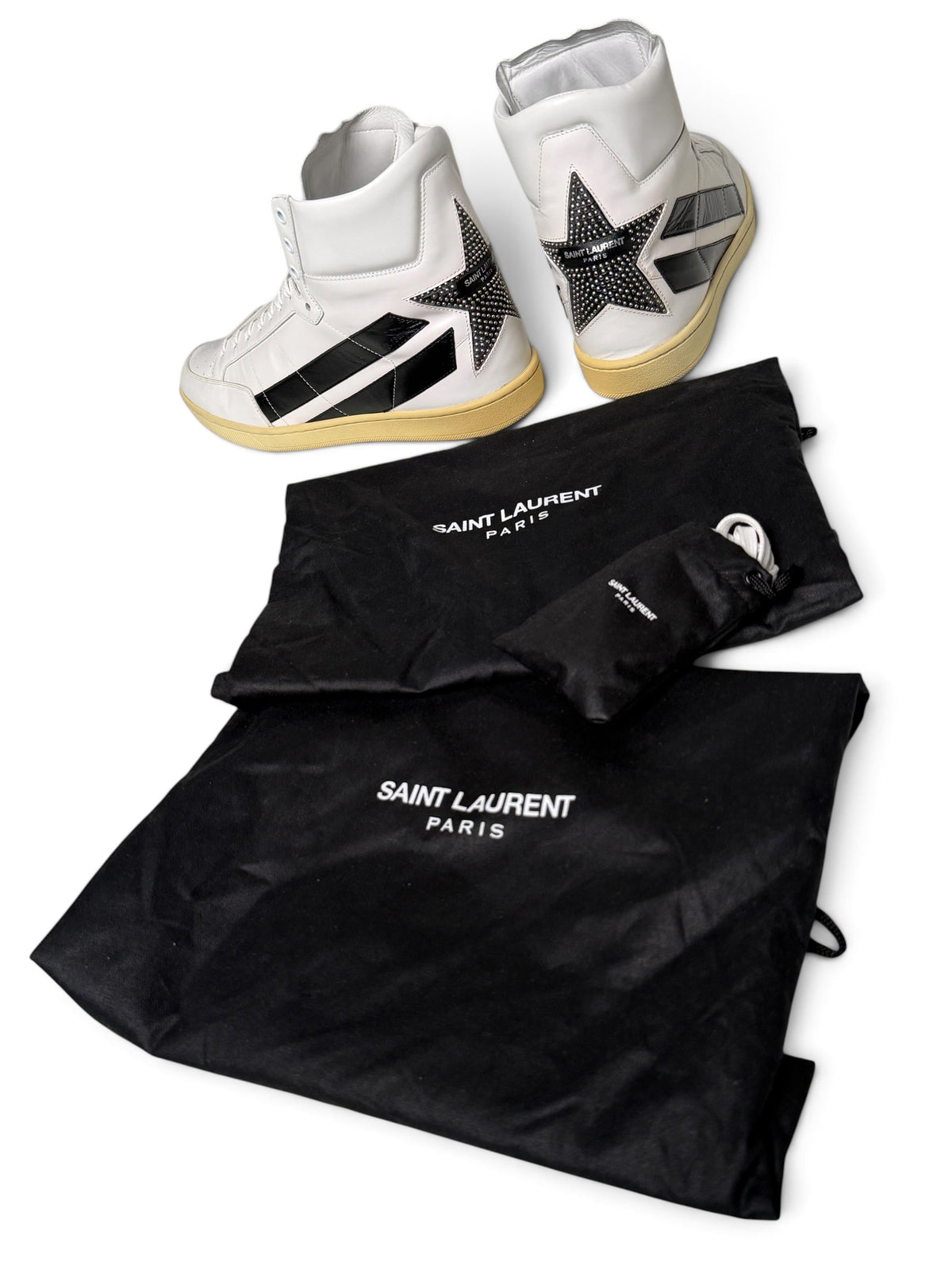 Saint Laurent FW2016 SL/36H Studded High-Tops (43)