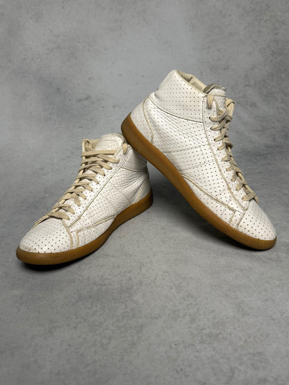 Maison Margiela High-Top Perforated Leather White (45)