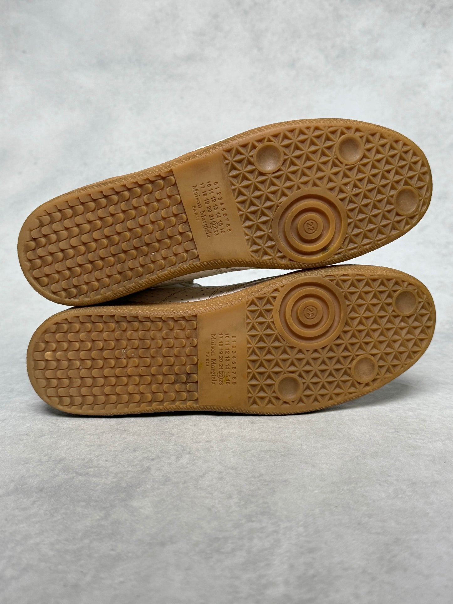 Maison Margiela High-Top Perforated Leather White (45)