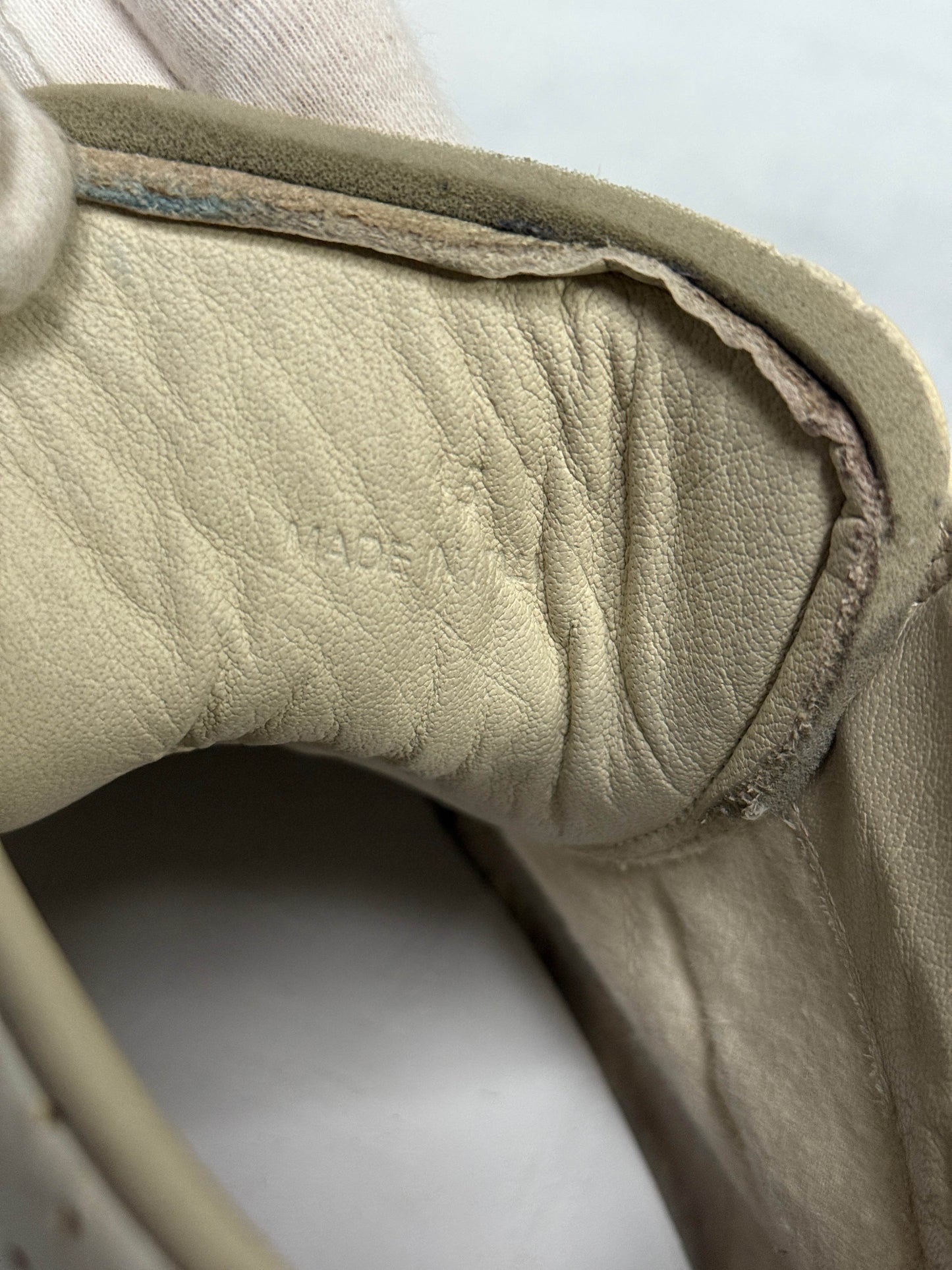 Maison Margiela High-Top Perforated Leather White (45)