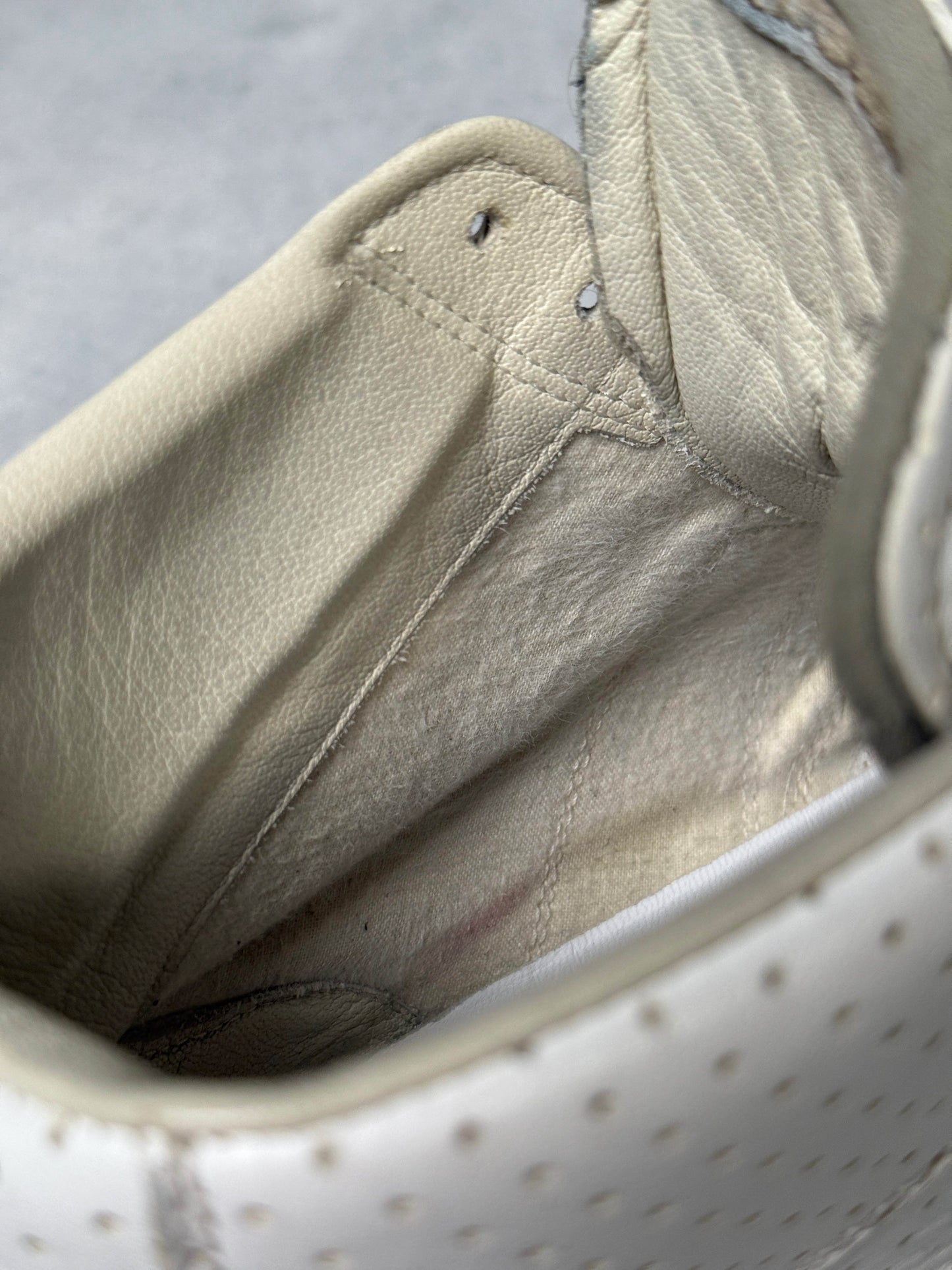 Maison Margiela High-Top Perforated Leather White (45)