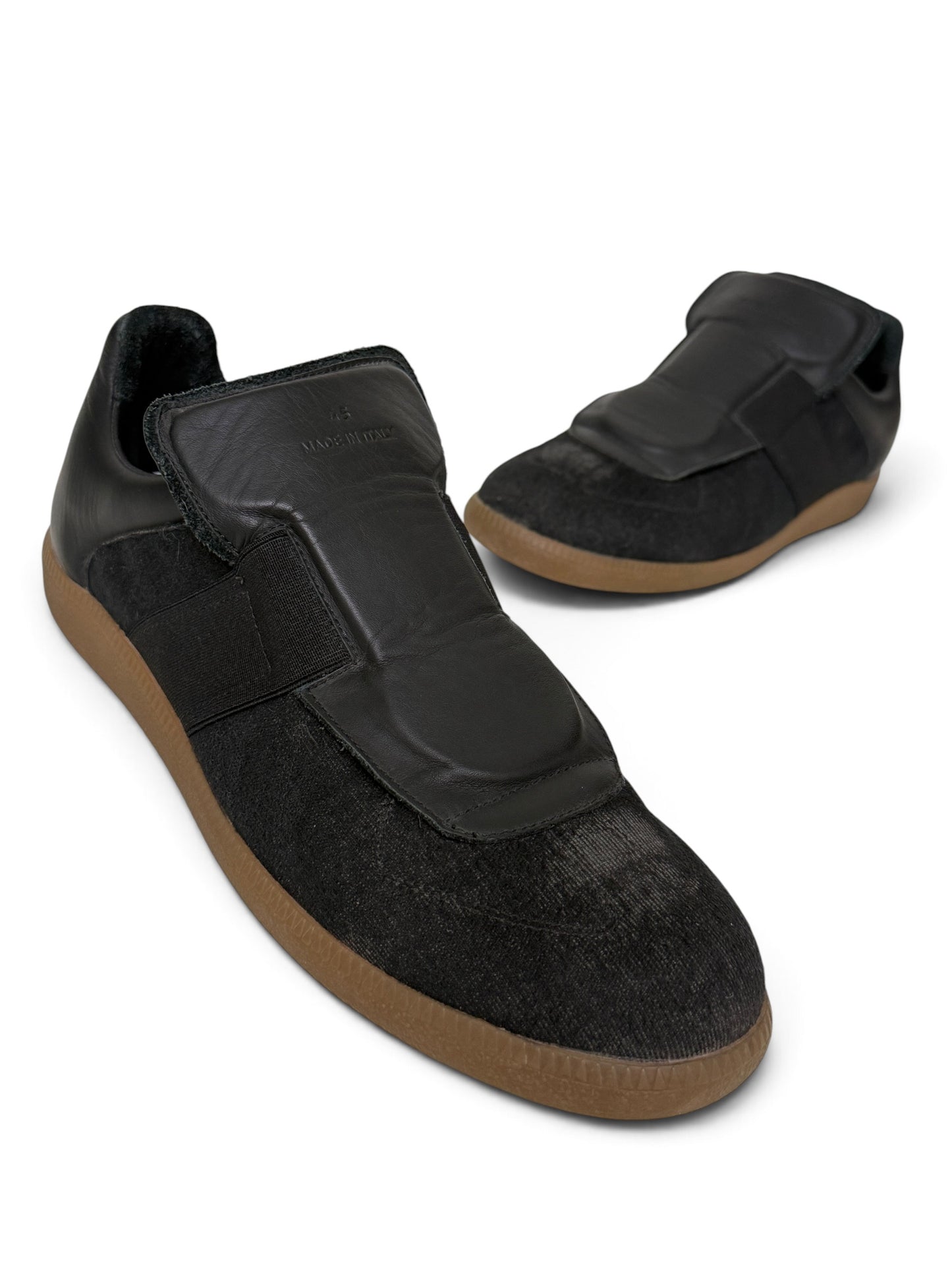 Maison Margiela Laceless 'Reverse' GATs Black (45)