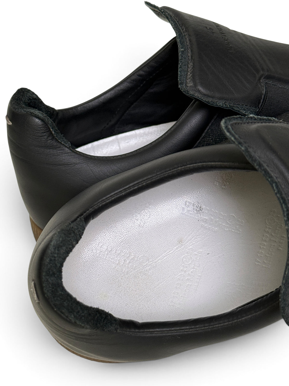 Maison Margiela Laceless 'Reverse' GATs Black (45)