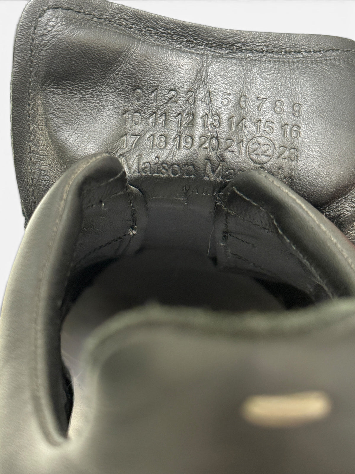 Maison Margiela Laceless 'Reverse' GATs Black (45)